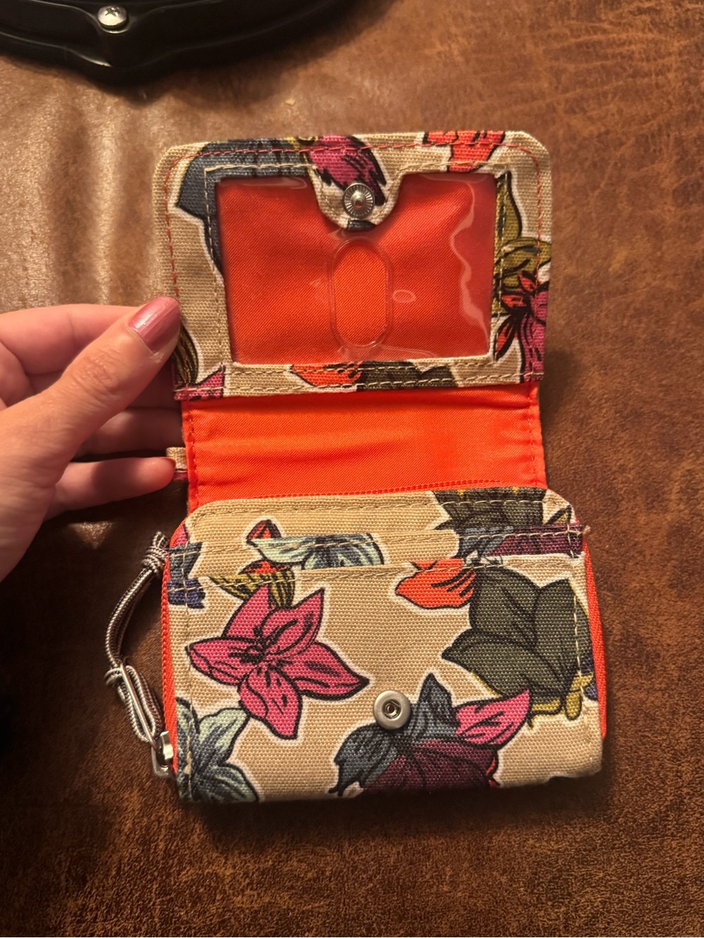Vera Bradley Wallet with Multicolor Floral Print - Picture 2 of 3